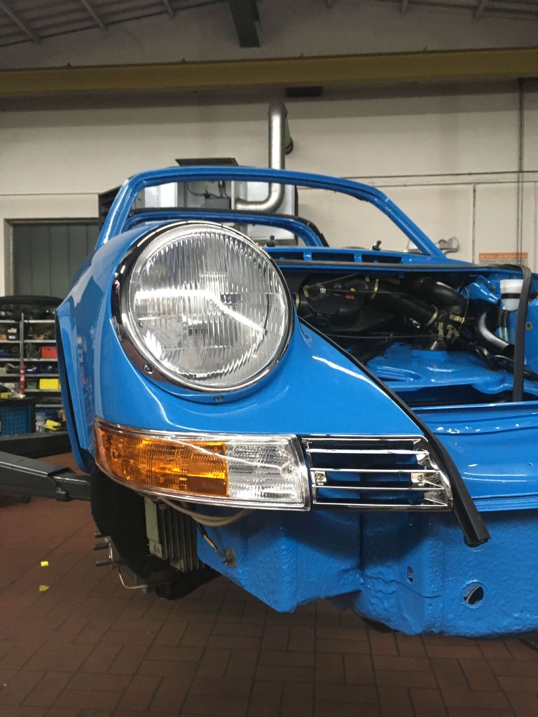 Scheinwerfer Detailansicht