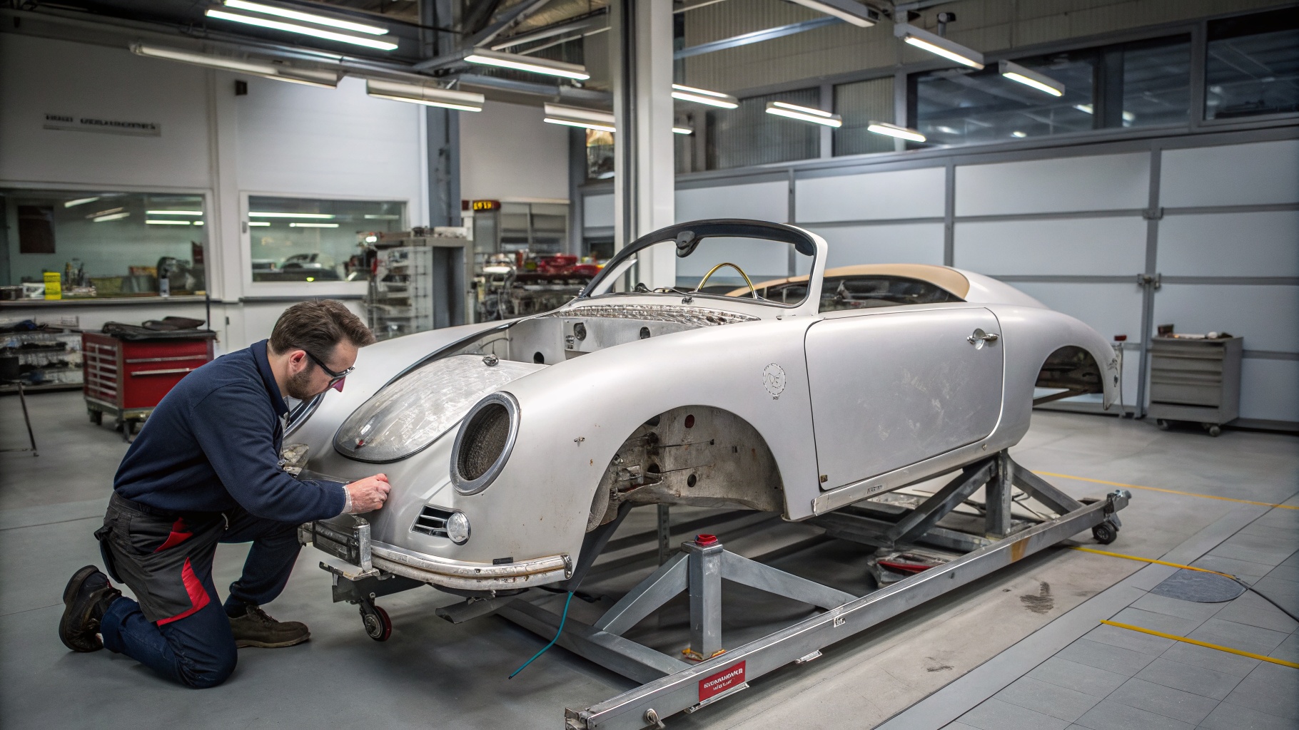 Porsche 356 Karosserierestaurierung